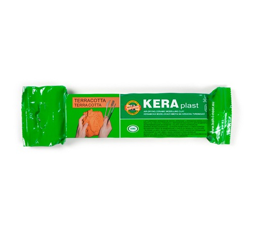 Фото - Пластилін  KIN , ' Keraplast ' 300 гр. terracota 131709 (доз.20/ящ.40) 10283