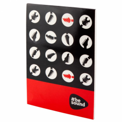 Фото - Блокнот-планшет, A5, 50арк, кл. BeSound-2 44224 Фото - Блокнот-планшет, A5, 50арк, кл. BeSound-2 44224