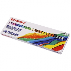 Фото - Пастель масляная 24 цв 'Penmate' 15408