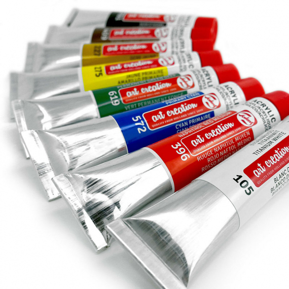 Фото - Набір акрилових фарб, ArtCreation, 24*12 мл, Royal Talens 47212 Фото - Набір акрилових фарб, ArtCreation, 24*12 мл, Royal Talens 47212