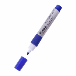 Фото - Маркер Whiteboard 2551-A, 2 мм круглий синій (уп.12) 36683
