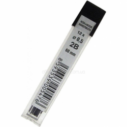 Фото - Стрижні для авт. олівців  ' KIN ' 4152 , 0.5 2В/12шт, ціна за1шт 10301