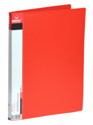 Фото - Папка-швидкозш.+киш, А4, 2см, PР, черв., 5032, NORMA 40987