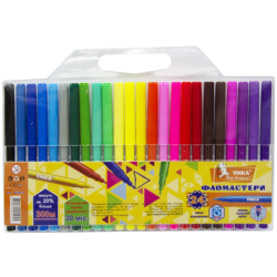 Фломастери &quot;Колормікс&quot;, 24 кол., діам.-8.3мм, ФЛ52-3, УМКА