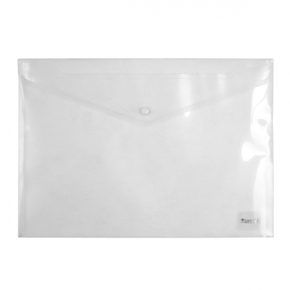 Фото - Папка на кнопці А4, прозора 52185 Фото - Папка на кнопці А4, прозора 52185