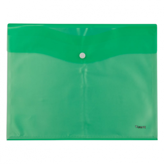 Фото - Папка на кнопці, 5 файлів, А4, салатова 36689 Фото - Папка на кнопці, 5 файлів, А4, салатова 36689