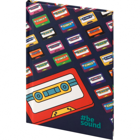 Фото - Книга записна тверда обкл. А6, 80арк. кл BeSound-3 44235 Фото - Книга записна тверда обкл. А6, 80арк. кл BeSound-3 44235