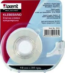 Фото - Стрічка клейка канц. у диспенсері 19мм*20ярд. 33961