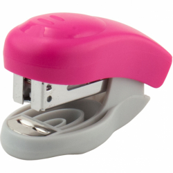Фото - Степлер Welle-2 пласт., №24/6, 10 арк., рожевий 31055