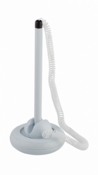 Ручка кулькова на підставці, синя