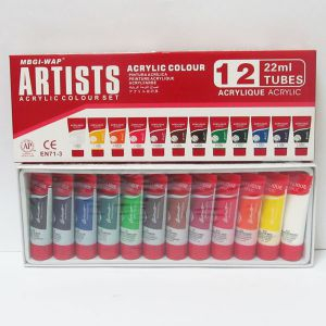 Фото - Фарби акрилові 'Artists' 12кол*22мл LA1222 36456