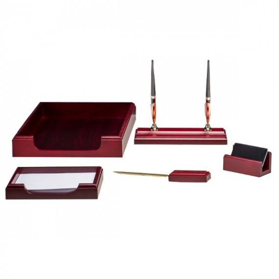 Фото - Набір наст. дер. 5пр., 'черв. дер.' BESTAR 30824 Фото - Набір наст. дер. 5пр., 'черв. дер.' BESTAR 30824