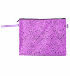 Фото - Папка для зошитів 'Школа', 33x24x1 см, фіолетова 52694