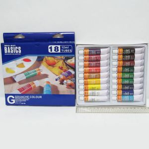 Фото - Гуаш 'Basics' 18кол*12мл EG1812C (EG1812C-01) 30557 Фото - Гуаш 'Basics' 18кол*12мл EG1812C (EG1812C-01) 30557