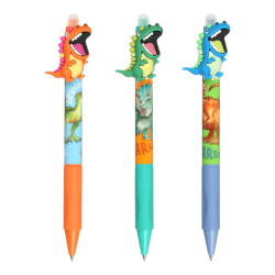 Фото - Ручка гелева 'Пиши-стирай', 0,5мм, DINO, KIDS Line,уп36шт, mix4 62827 Фото - Ручка гелева 'Пиши-стирай', 0,5мм, DINO, KIDS Line,уп36шт, mix4 62827