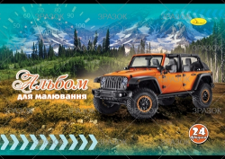 Фото - Альбом для малювання, лаковка, 24 арк., Преміум 120 г/м2, пружина (уп.20) 41888 Фото - Альбом для малювання, лаковка, 24 арк., Преміум 120 г/м2, пружина (уп.20) 41888