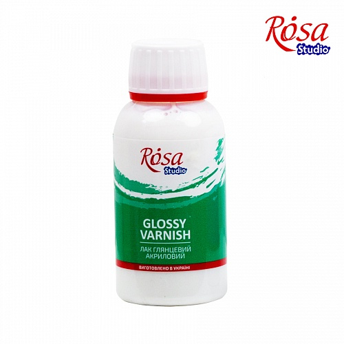 Фото - Лак акриловий глянцевий, 120 мл, ROSA Studio 44439
