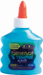 Фото - Клей світлячок блакитний на PVA-основі, люмінесцентний, 88 мл 50715