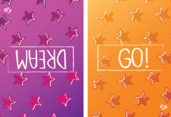 Блокнот TM Profiplan Two in one &quot;Dream/Go&quot;, four (stars) A5 mini