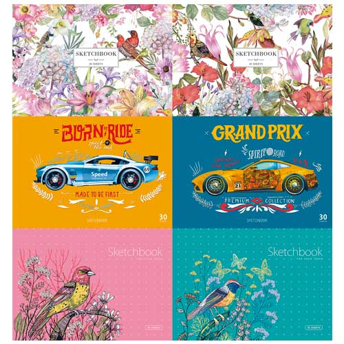 Фото - Альбом для малювання А4 30 аркушiв на склейці, матова ламінація, вибірковий УФ-лак, кол. 244 STAR 10501 Фото - Альбом для малювання А4 30 аркушiв на склейці, матова ламінація, вибірковий УФ-лак, кол. 244 STAR 10501