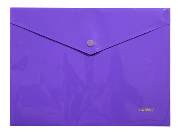 Фото - Папка з кнопкою, непрозор. кол. в ас., В5, PР, 5019, NORMA, уп 12 шт 37172 Фото - Папка з кнопкою, непрозор. кол. в ас., В5, PР, 5019, NORMA, уп 12 шт 37172