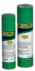 Клей-олівець,15гр.,4-338, &quot;4OFFICE&quot;  (уп.24)