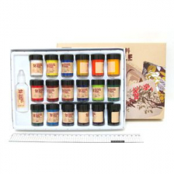 Фото - Набор красок для текстиля 18*18мл+кист. EAF1818 37403