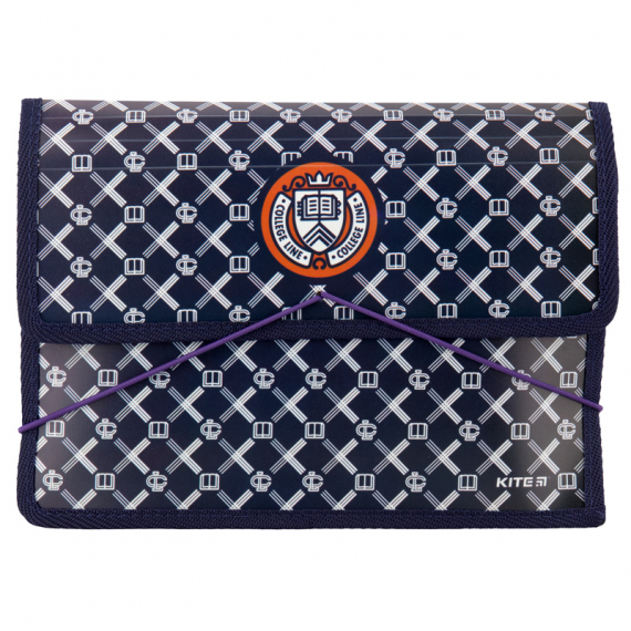 Фото - Папка B5 для зошитів на гумці, PP, College Line 45442 Фото - Папка B5 для зошитів на гумці, PP, College Line 45442