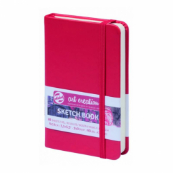 Фото - Блокнот для графіки Talens Art Creation 140г/м, 21х29,7см, 80л, червоний, Royal Talens 54185