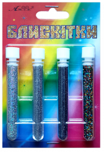 Фото - Блискітки НАБіР 7 2гр. 4шт. Срібл.+срібло.гол.+плат.+мікс А-976 1/12 42165 Фото - Блискітки НАБіР 7 2гр. 4шт. Срібл.+срібло.гол.+плат.+мікс А-976 1/12 42165