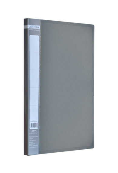 Фото - Папка A4 з боковим притиском JOBMAX, сірий 63797