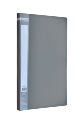 Папка A4 з боковим притиском JOBMAX, сірий