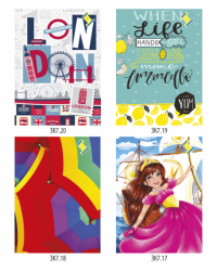 Блокнот А7ф,  клеєний, 48 арк, блок офсет. в уп 48шт