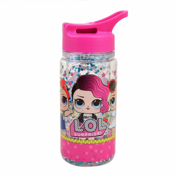 Фото - Бутылка для воды YES с блестками 'LOL Juicy', 280мл 47077 Фото - Бутылка для воды YES с блестками 'LOL Juicy', 280мл 47077