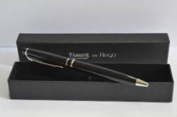 Фото - Ручка кулькова Hugo, чорна 28044