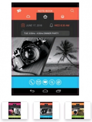 Фото - Тетрадь А4/80 од.спираль гибрид выб. МЕНЮ ТЕЛЕФОНА YES (уп.3) 31254