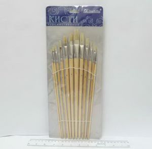 Фото - Набір пензлів Щетина (12PCS) (уп.-12;) арт.HX579 3328