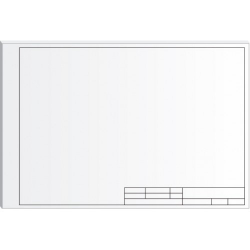 Фото - Папір для креслення А4 РАМКА №4_10 аркушів (170г/м2) студ. гориз. ПК4510ГЕ 26039