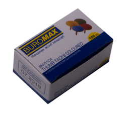 Кнопки 100шт.Кольорові (уп.10/ящ.500)