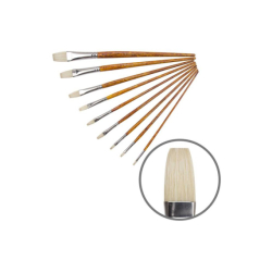 Пензель Щетина плоска, Grace 2023B, №12, д.р. KOLOS/ArtMaster (6/12)