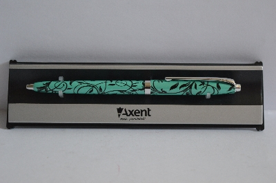 Фото - Ручка кулькова Unique, бірюзова 8424 Фото - Ручка кулькова Unique, бірюзова 8424