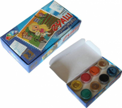 Фото - Фарби гуашеві 8 кол. (20мл), 160мл 'Хобі'перламутрова 42780