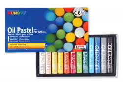 Фото - Пастель олійна проф. 12кол., MOP-12, MUNGYO 15403