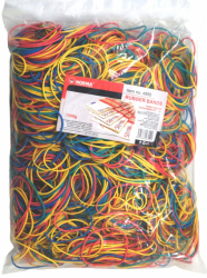 Фото - Гумки д/грошей, 1000г, d=55мм, кольор. в ас-ті., 4855, NORMA 43770