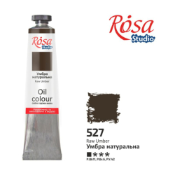 Фото - Фарба олійна, 60мл, Умбра натуральна, ROSA Studio 38892 Фото - Фарба олійна, 60мл, Умбра натуральна, ROSA Studio 38892