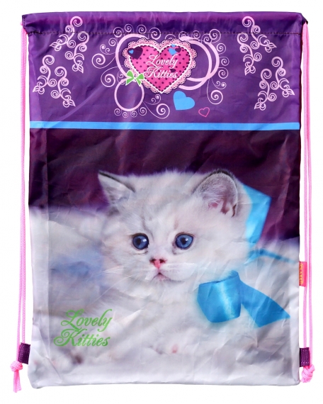 Фото - Сумка для взуття 'Fancy Kitten', 46*33см, 210D PL, 9837, CLASS 39223 Фото - Сумка для взуття 'Fancy Kitten', 46*33см, 210D PL, 9837, CLASS 39223