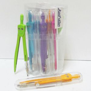 Фото - Циркуль в пласт. тубусе в PVC банке, mix5 SC01001LС-color (уп.10) 26352 Фото - Циркуль в пласт. тубусе в PVC банке, mix5 SC01001LС-color (уп.10) 26352