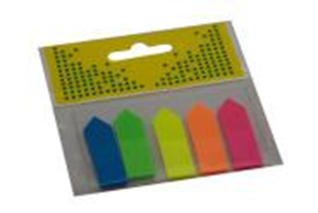 Фото - Закладка д/книг з липким шаром 20арк/5кол 100пак/пач 43821 Фото - Закладка д/книг з липким шаром 20арк/5кол 100пак/пач 43821