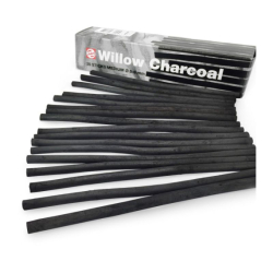 Фото - Набір вугілля вербовий, середний (5-6мм), 30шт., Royal Talens 61286 Фото - Набір вугілля вербовий, середний (5-6мм), 30шт., Royal Talens 61286