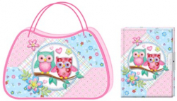 Фото - Блокнот дитячий на замочку в сумочці 240x170х45mm, 70g, 56 л, дівчинка 36311 Фото - Блокнот дитячий на замочку в сумочці 240x170х45mm, 70g, 56 л, дівчинка 36311